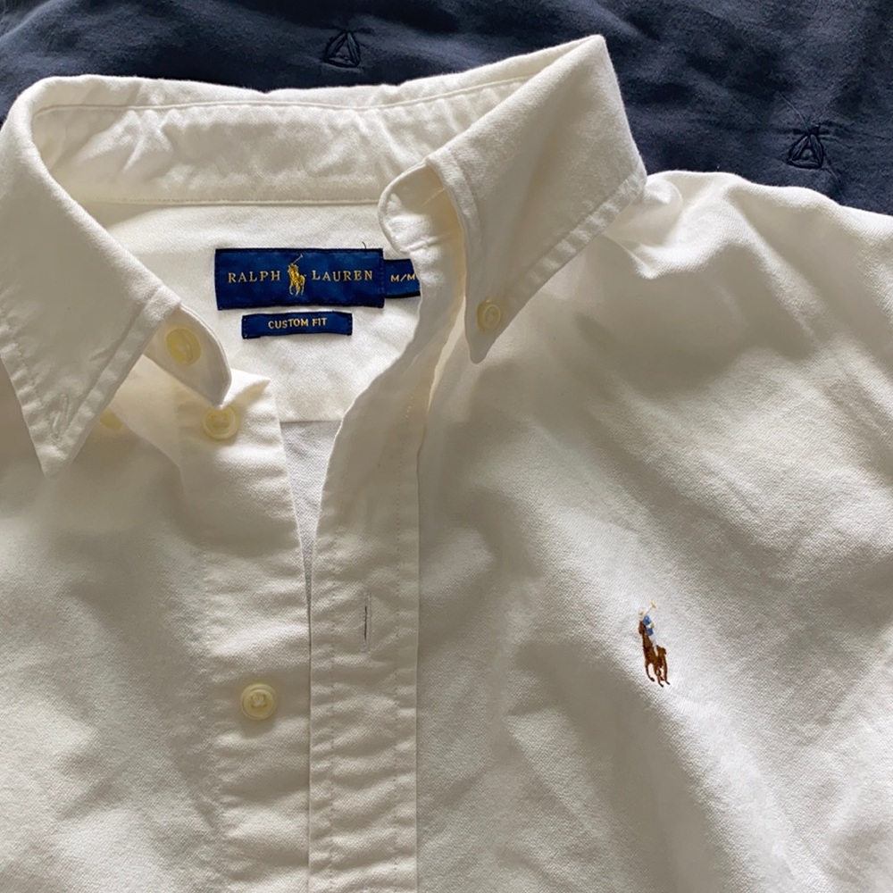 Polo Women’s Button Down white Size M